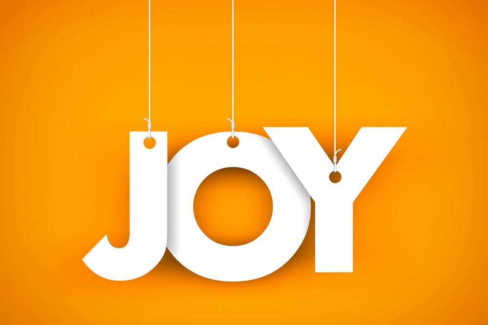 JOY LIVES IN THE SIMPLEST OF THINGS